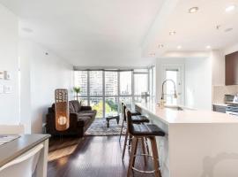 밴쿠버에 위치한 호텔 Luxury 2-bedroom condo beach side Yaletown