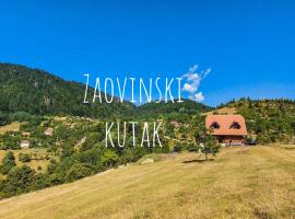 Zaovinski kutak - studio apartment 30m2