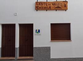 Casa Cazorla c del valle II、カソルラのホテル