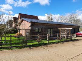 The Barn at White Rose Cottage: Towcester şehrinde bir daire