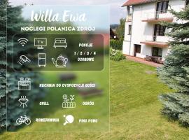 Willa Ewa, hotel para famílias em Polanica-Zdrój