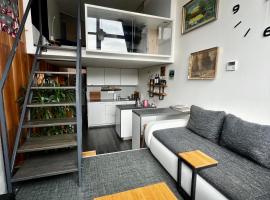 1 bedroom loft apartment: Zlín şehrinde bir otel
