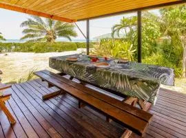 Bungalow Hiana - vue lagon avec plage privée