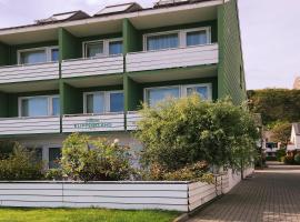 Hotel Klippenklang, overnattingssted i Helgoland