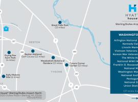 Hyatt House Sterling/Dulles Airport North, viešbutis mieste Sterlingas, netoliese – Washington Dulles tarptautinis oro uostas - IAD