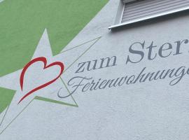 Ferienwohnungen zum Stern, hotel s parkiriščem v mestu Bühlertann
