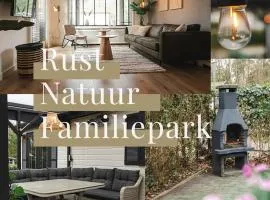 Chalet op familiepark Veluws Hof op de Veluwe