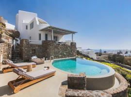 Breathtaking 6 Bed in Platis Gialos, villa in Platis Yialos Mykonos