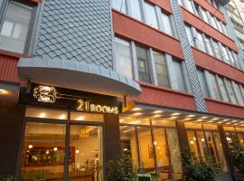 21 Rooms Hotel, hotell i Taksim, Istanbul