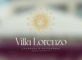 Villa Lorenzo – Chambres & Restaurant – Barcelonnette, viešbutis mieste Barselonetas