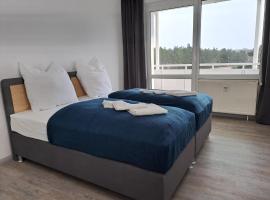 BurgK59, 3 BR, 6 Beds, TV, Kitchen and Bath – hotel z parkingiem w mieście Muldenstein