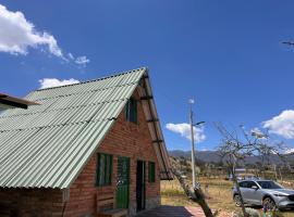La cabaña, a 15 minutos de Paipa, kisállatbarát szállás Sotaquirá városában