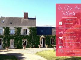 Le Clos des Tilleuls - Gîte 10 personnes, B&B in Francueil