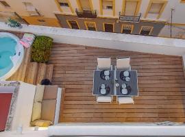 Penthouse with Jacuzzi, and garaje Grupo AC Gestion, hotell med jacuzzi i Cádiz