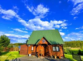 Dom Niebieski nad jeziorem Orzyskim, hotelli kohteessa Skomack Wielki