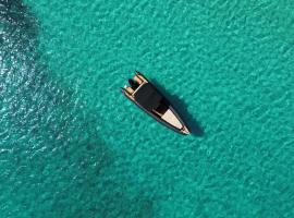 CycladesCharters: Discover Hidden Gems in Paros!, barco em Kampos Páros