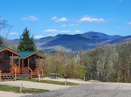 LR Valley Campground Glamping Cabin, hotel with parking in North Woodstock