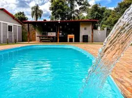 Otima chacara c churrasq, piscina e WiFi - Ibiuna