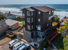 Olivia Beach Nelscott Manor, hotel i Lincoln City