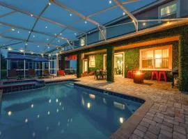 Sleeps 23 Heated Pool + Game Room + Free Waterpark