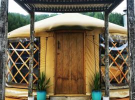 Petal Creek Farm, luxury tent in Tarakohe