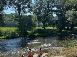 Camping de la Vallée – luksusowy namiot 