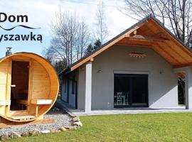 Dom nad Stryszawką z SAUNĄ - domek wypoczynkowy, villa a Stryszawa