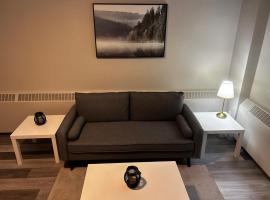 Elegant 2-Bedroom Condo Close to Uptown, sumarbústaður í Saint John