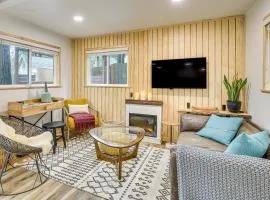 1 Mi to Lake Crestline Cabin with Private Hot Tub!