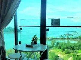 PD Seaview Sunset Cozy Staycation With Pool & Netflix, Private Unit