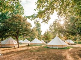 Lodg'ing Nature Camp Anjou NEW 2024, tented camp en Sainte-Gemme-sur-Loire