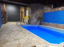 Casa c/piscina aquecedor aparte
