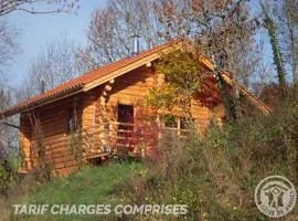 Chalet bois chaleureux avec terrasse, internet et animaux acceptés - FR-1-496-187