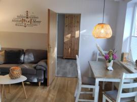 St. Peter-Ording में, होटल 3 Zimmer Ferienwohnung Strandmuschel mit Sonnenbalkon im 1 OG NR8