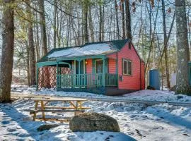 Rustic Laconia Studio Cabin about 2 Mi to Weirs Beach!