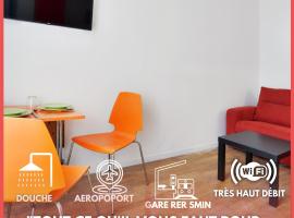 Studio au calme proche Gare - 25' Paris centre