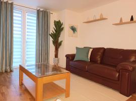 Spacious Elegant 2-BR Apartment in Aberdeen City Centre、アバディーンのアパートメント