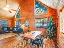 Munds Park A-Frame Cabin Rental with Deck and Fire Pit