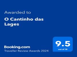 O Cantinho das Lages, hotel with parking in Covas