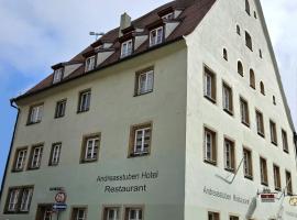 Hotel Andreasstuben, hotel in Weißenburg in Bayern