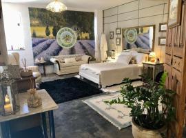Body & Mind Beautiful - Suites Elegantes e Charmosas, apartment in Franca
