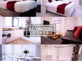 Festival Place, Modern Town Center Apartment, Perfect for Contractors & Families, FREE Parking & WiFi by REDWOOD STAYS, hotel in Basingstoke