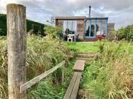 4pers - House w Sauna, Winter garden fishing pier in front of the Lauwersmeer