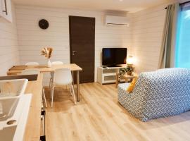 chalet bois cosy et chaleureux, chalet à Lignières