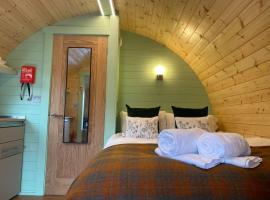 Beautiful Seaview Lodge overlooking Loch Linnhe, cabin in Fort William