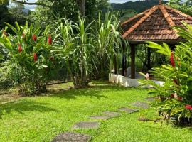 LA VILLA Cœur de Martinique, hytte i Saint-Joseph