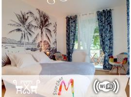 Stop Chez M Select Garden # Qualité # Confort # Simplicité, holiday rental in Saint-Fons