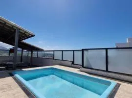 Guarapari Praia - Cobertura 6 quartos com piscina e churrasqueira