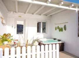 sunlight ornos suites, private hot tub