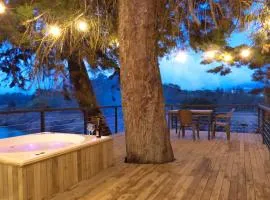 Tree House, Cabaña privada con Jacuzzi